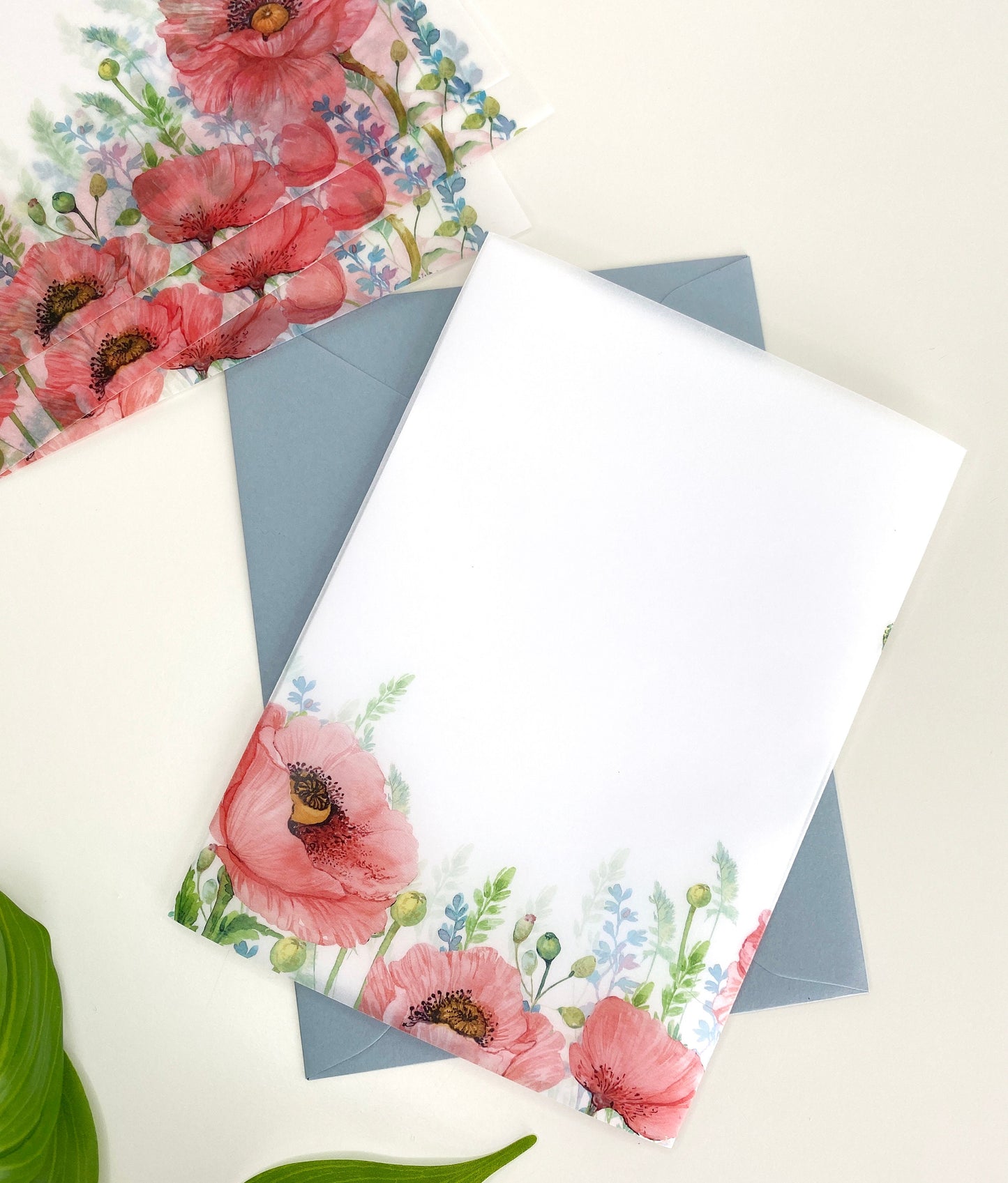 Poppy Vellum Wrap