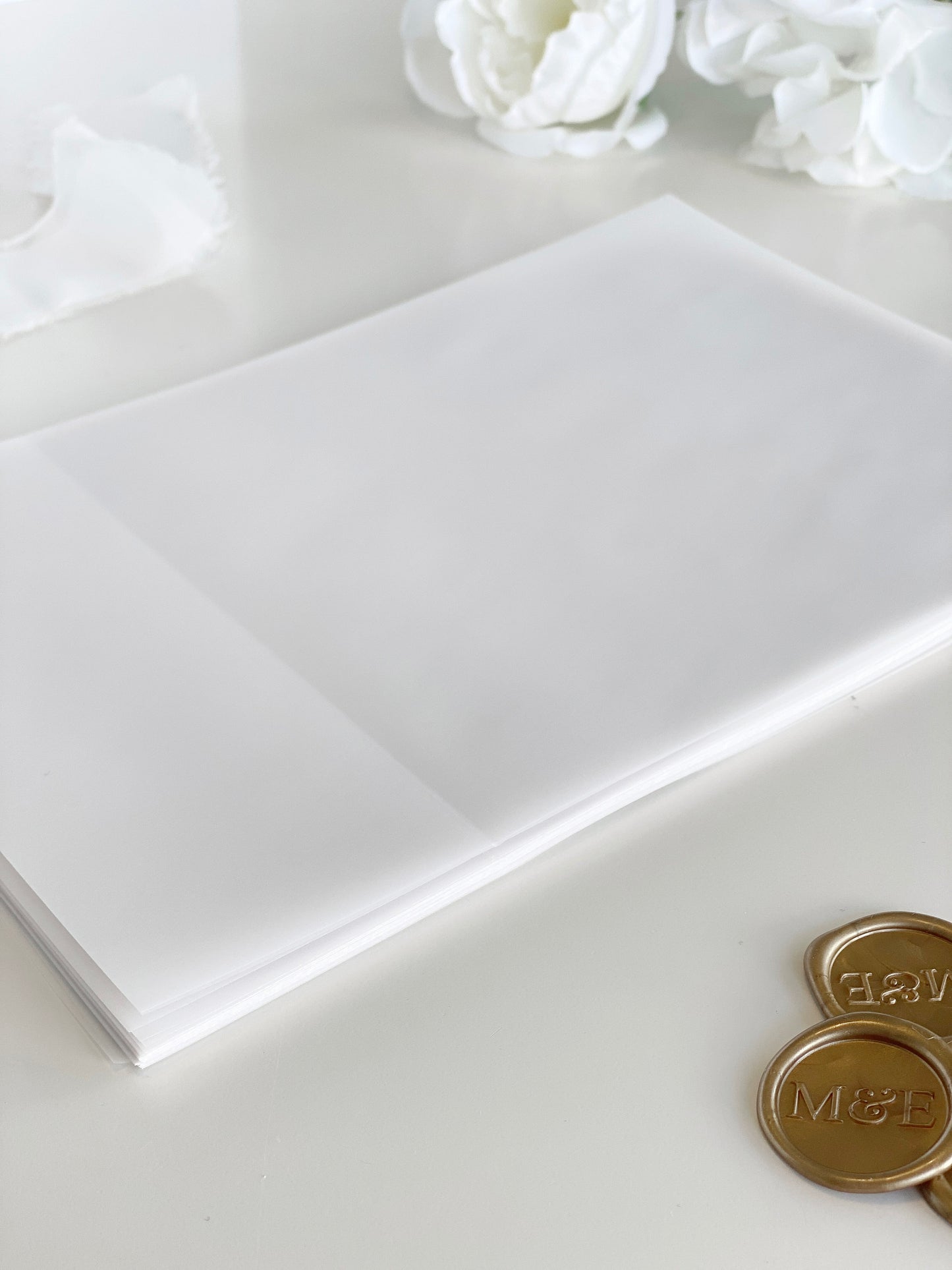 Plain Vellum Wrap