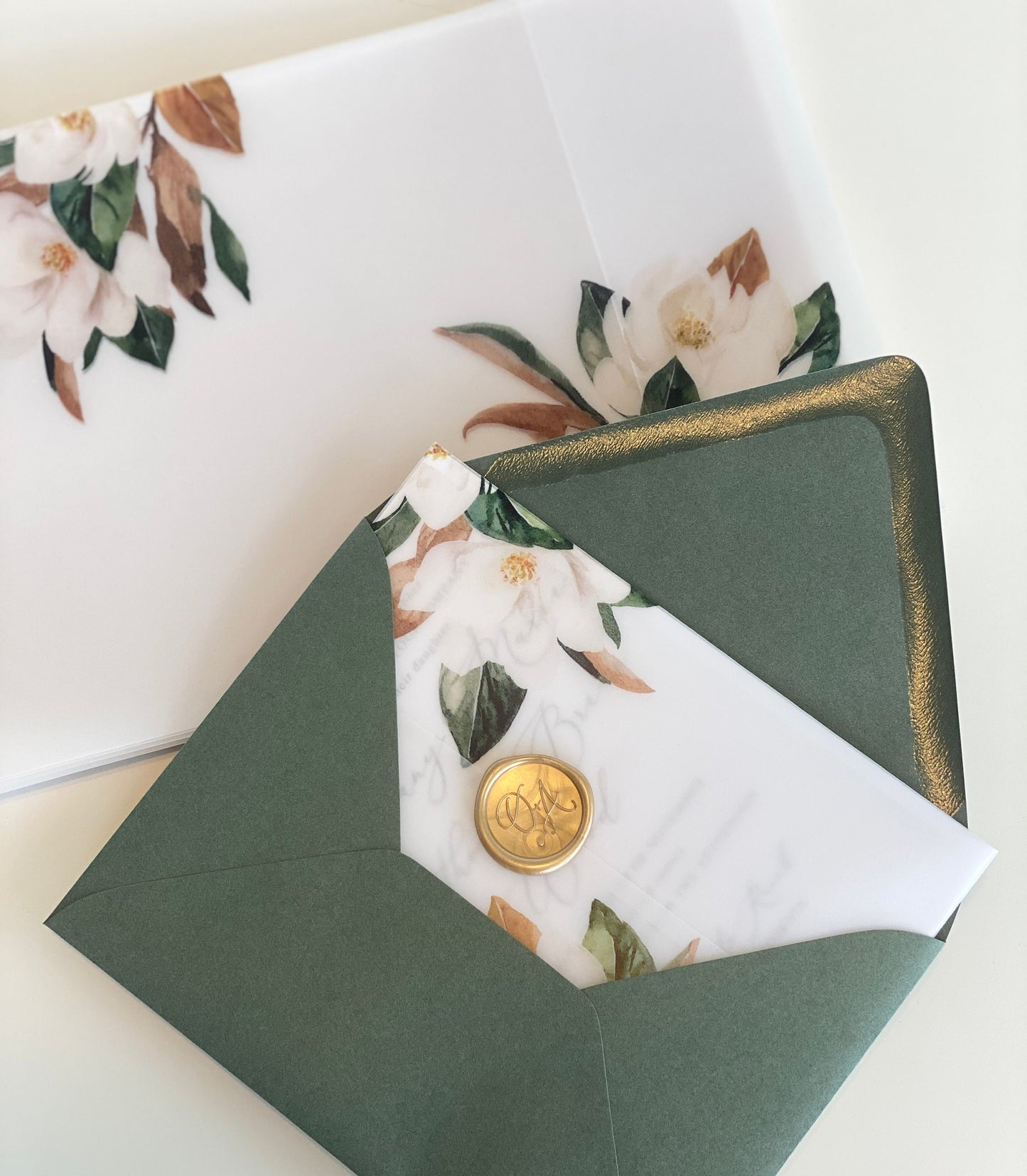 Magnolia Vellum Wrap