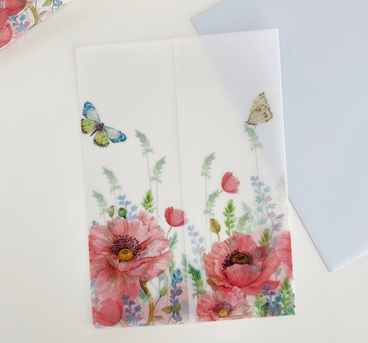 Poppy Vellum Wrap