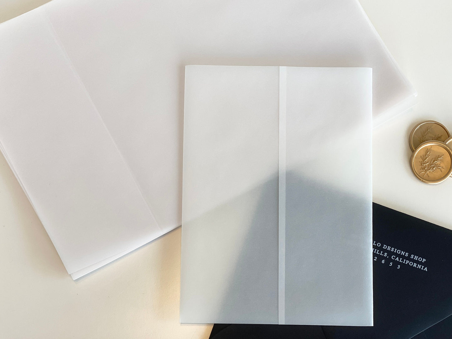 Plain Vellum Wrap
