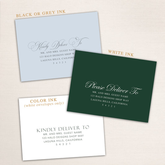 Add Envelope Address Printing