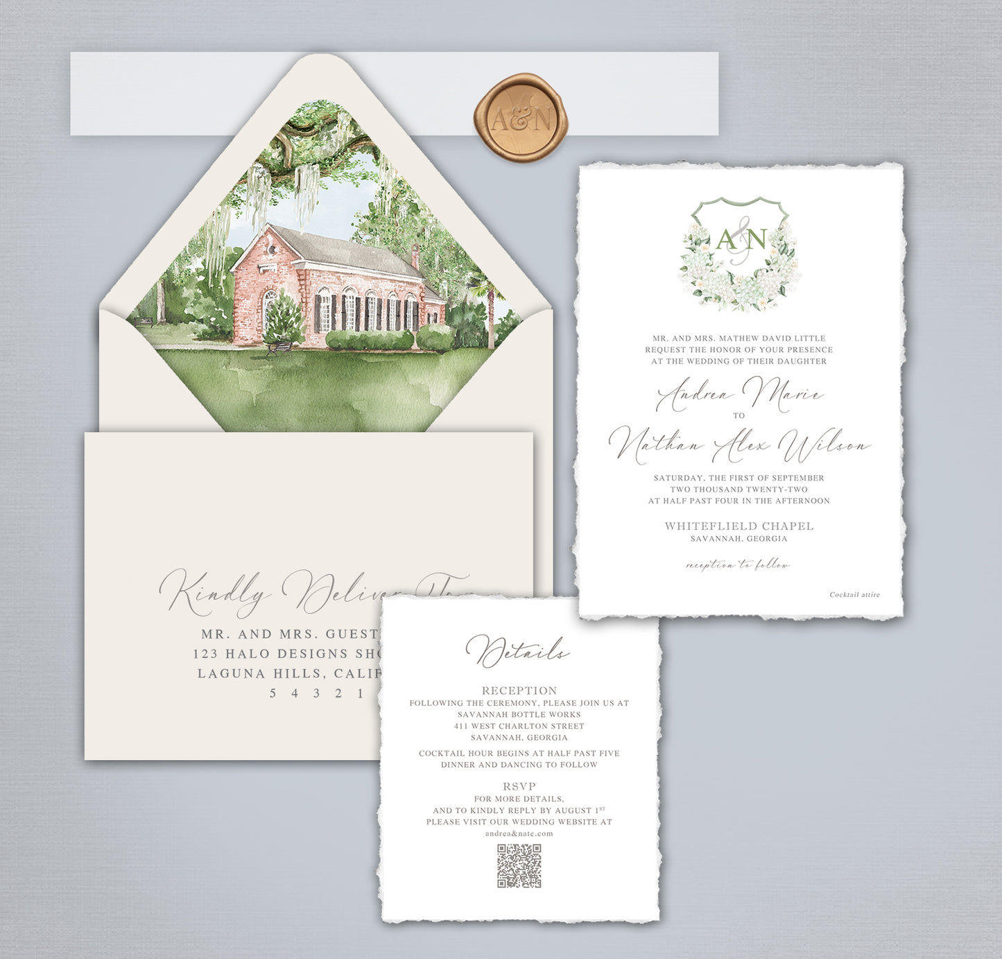 Crest Three Piece Set