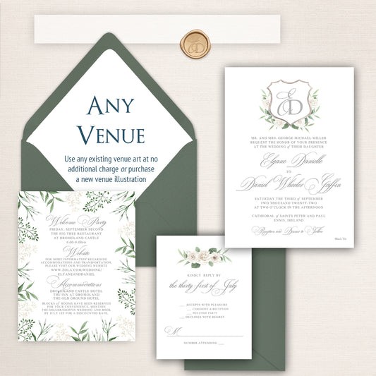 Dromoland Castle Invitations 2