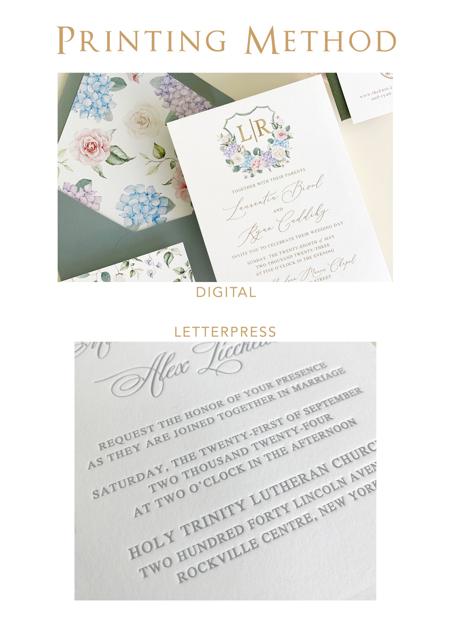 Welcome & Rehearsal Inserts