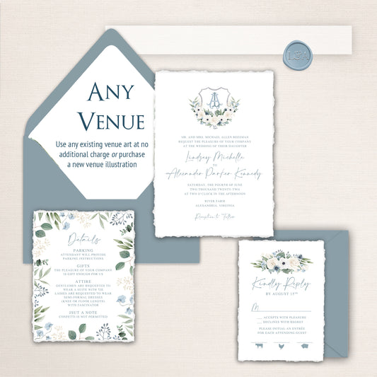River Farm Invitations