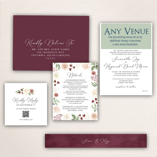 Stone House at Sterling Ridge Invitations