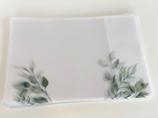 Eucalyptus Vellum Wrap