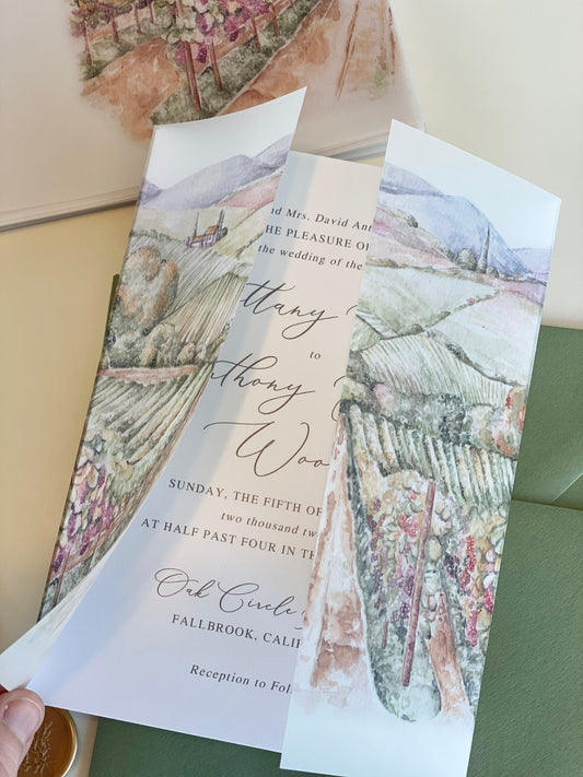 Vineyard Vellum Wrap