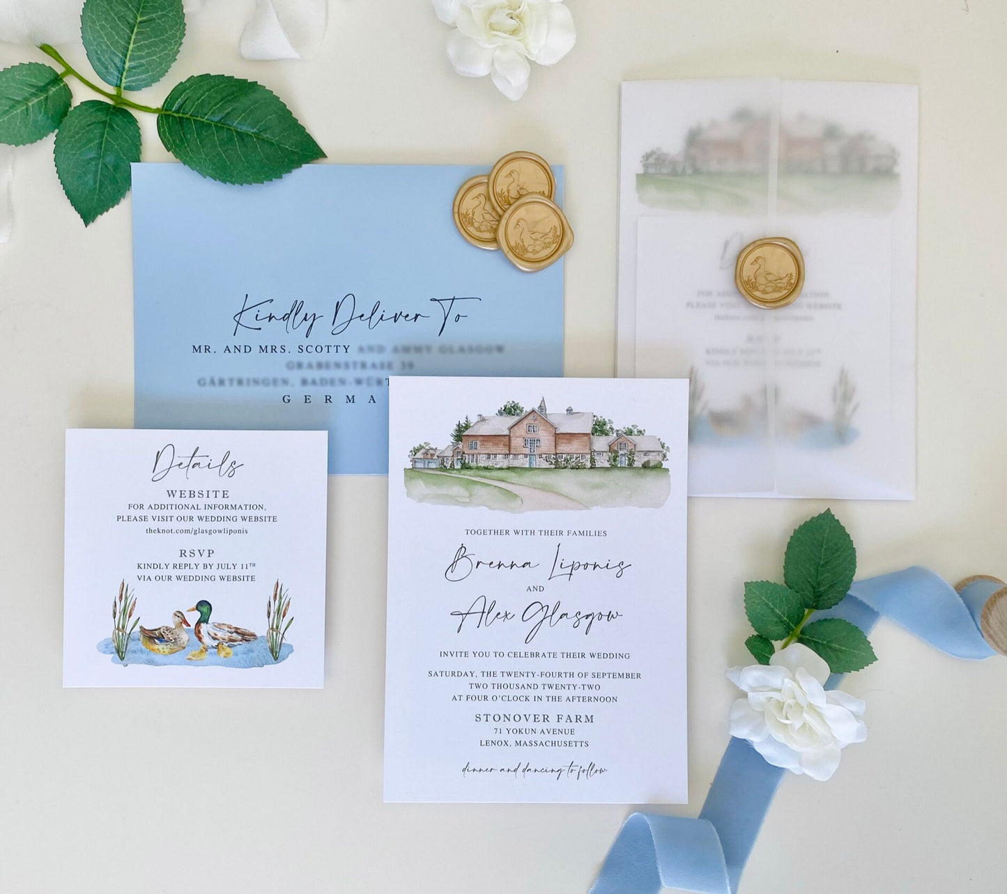Plain Vellum Wrap