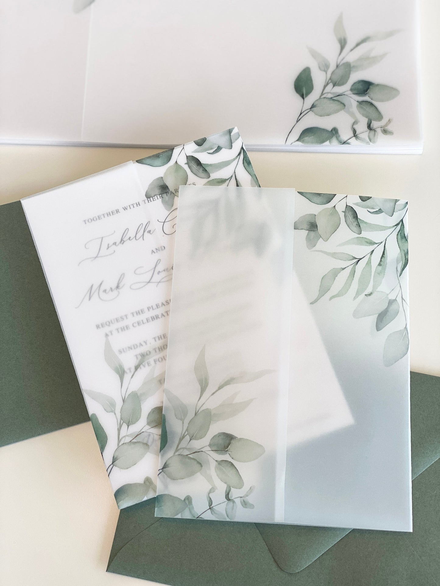 Eucalyptus Vellum Wrap