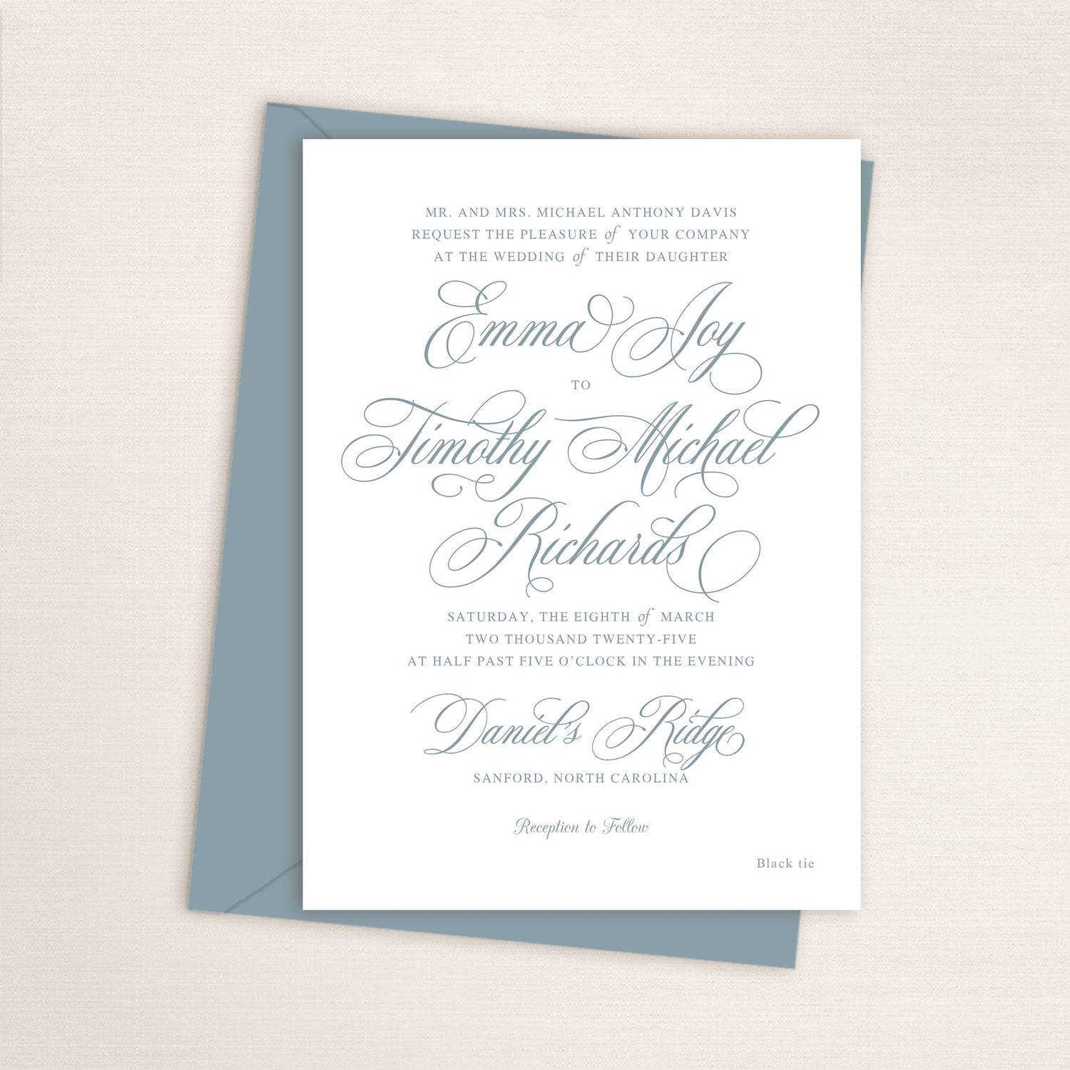 TEXT ONLY Invitations