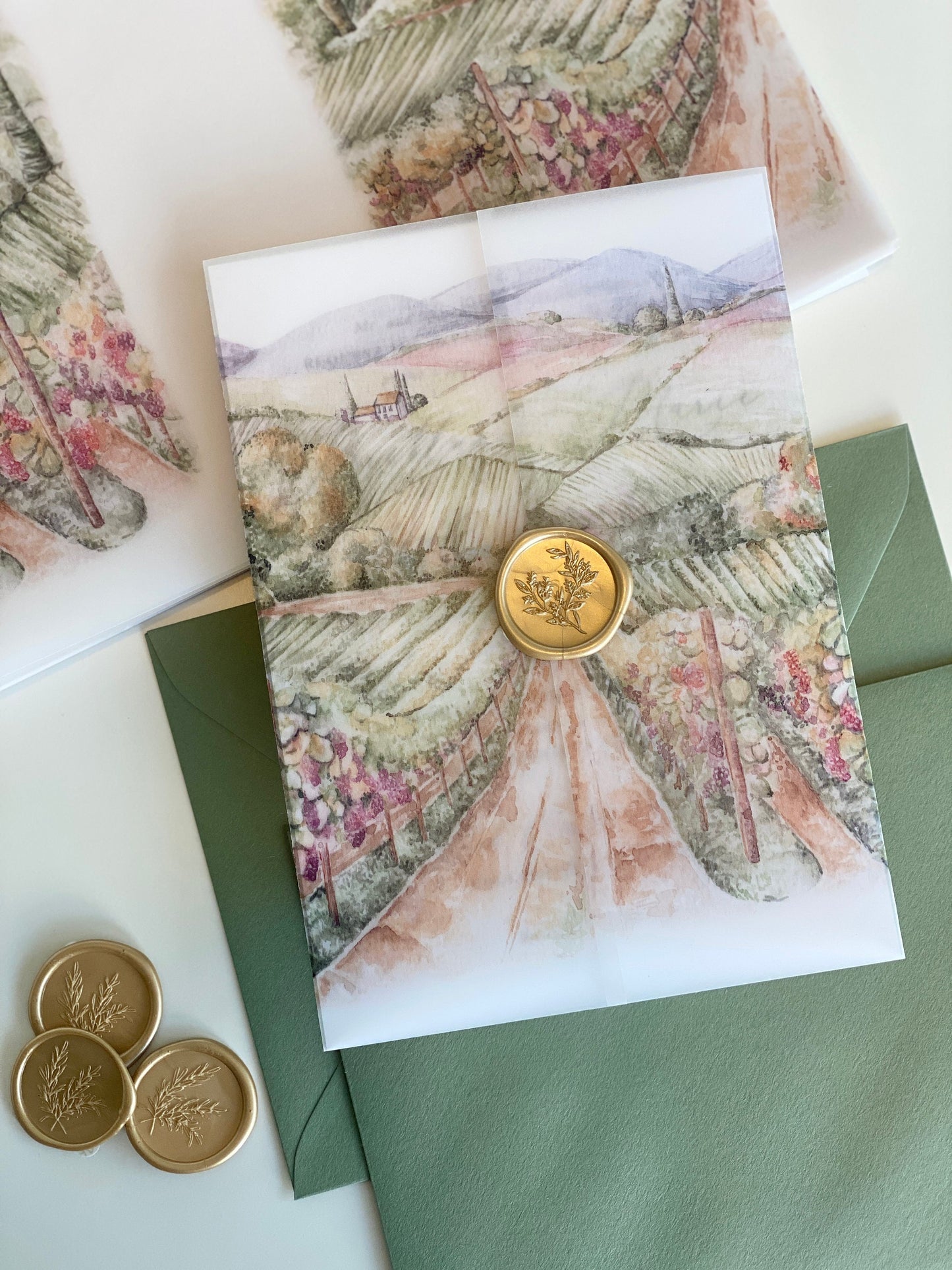 Vineyard Vellum Wrap