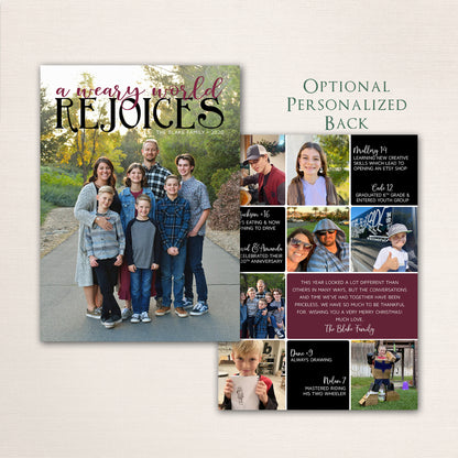 Christmas Blessings Photo Christmas Card #38v