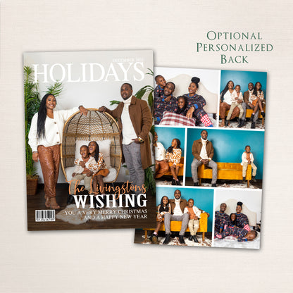 Magazine Cover Holiday Card #47