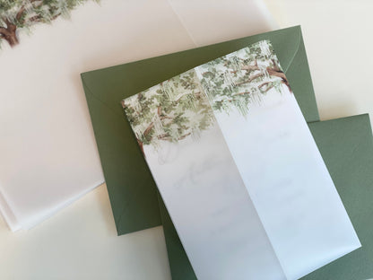 Oak with Spanish Moss Vellum Wrap