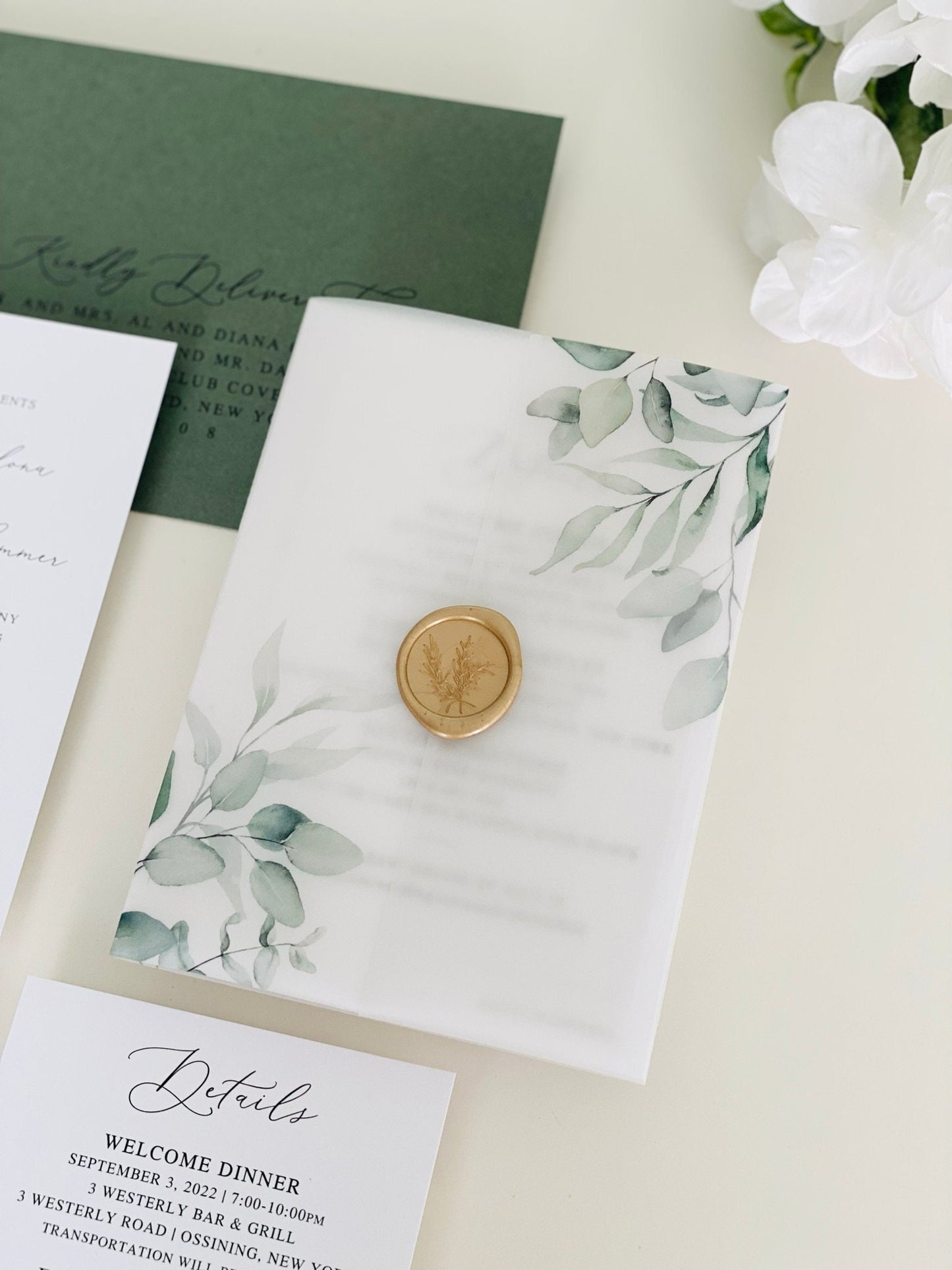 Eucalyptus Vellum Wrap