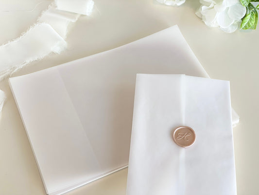 Plain Vellum Wrap