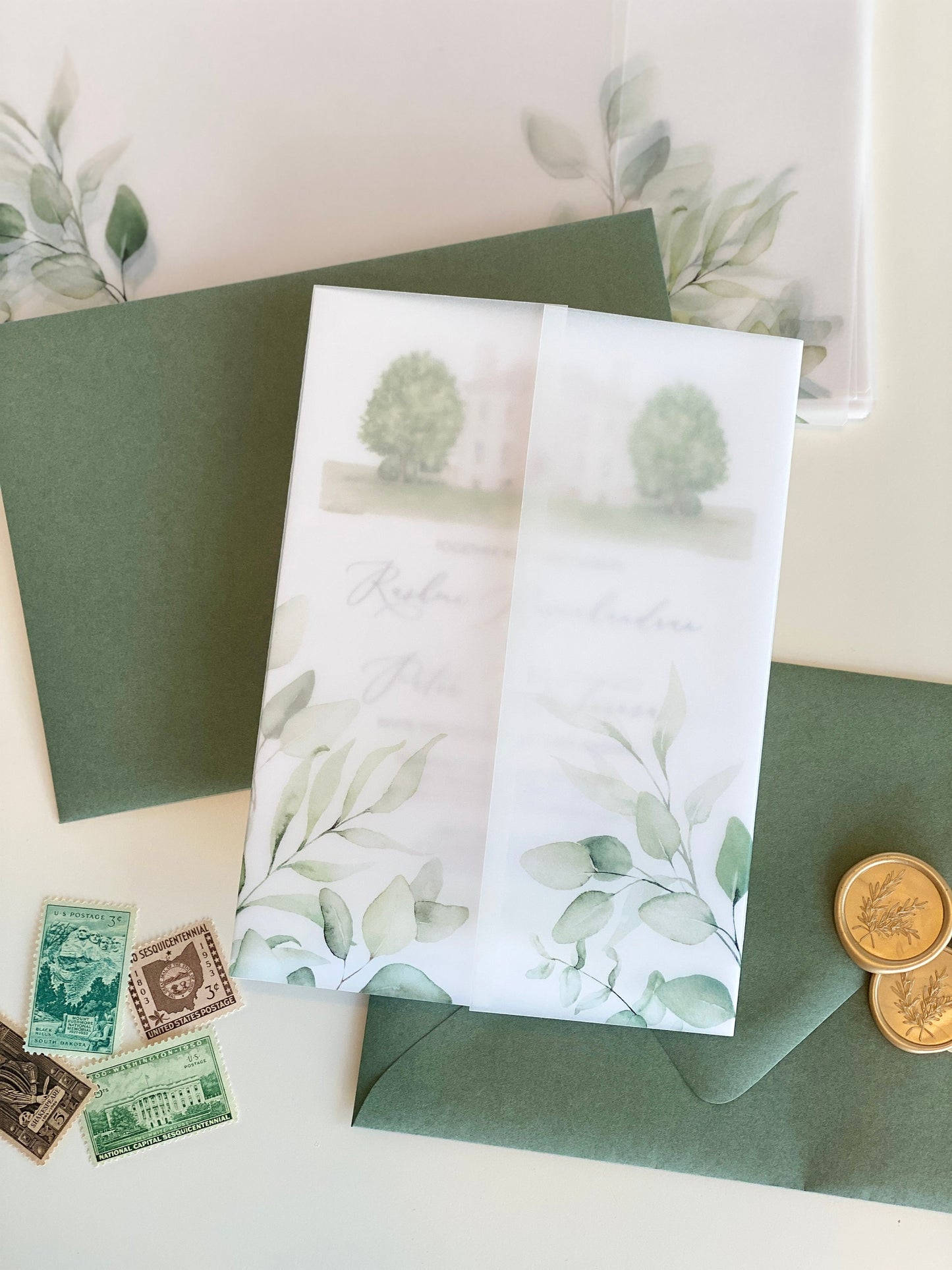 Eucalyptus Vellum Wrap