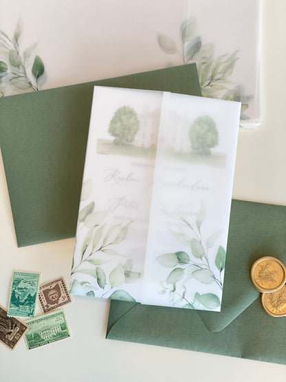 Eucalyptus Vellum Wrap