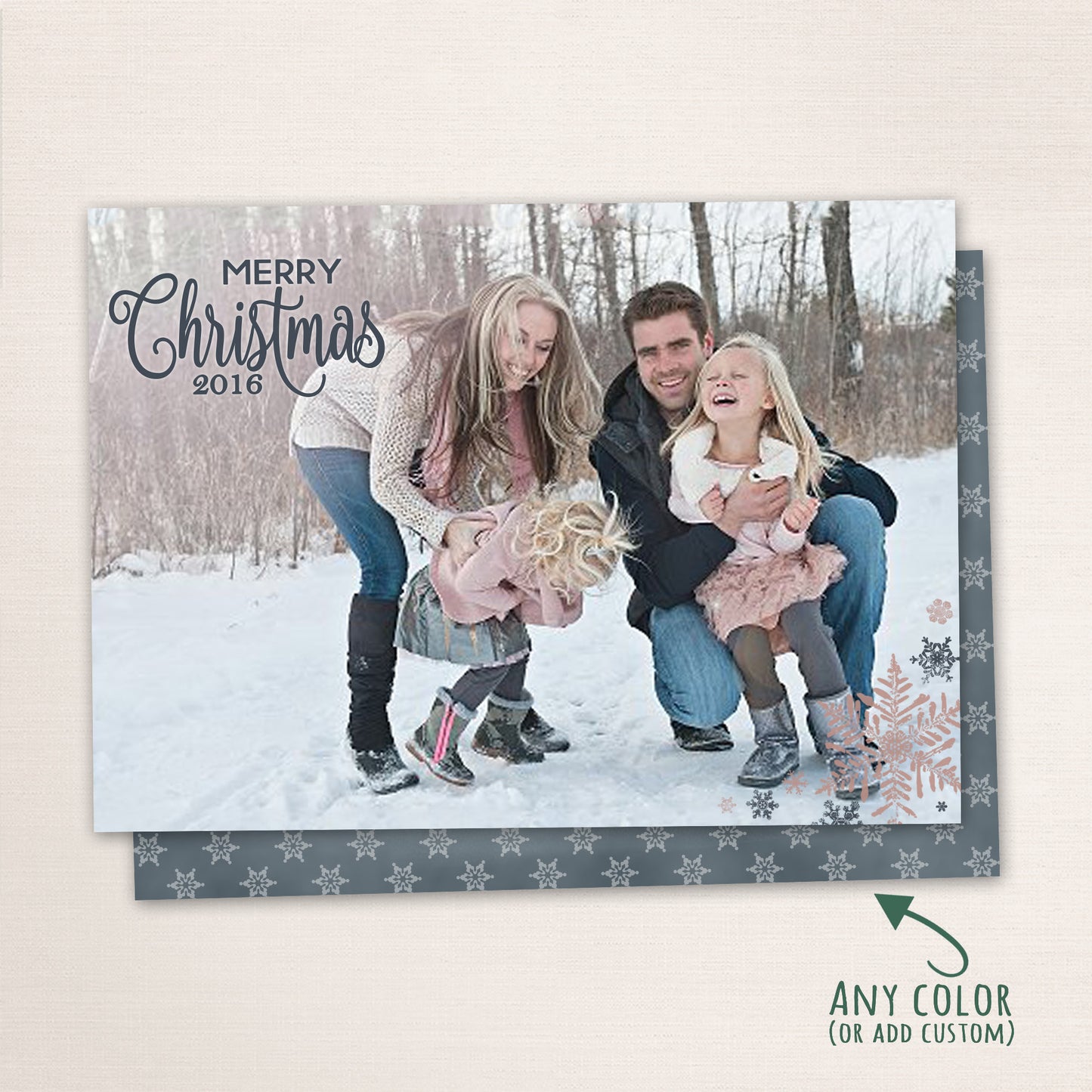 Photo Christmas Card #7