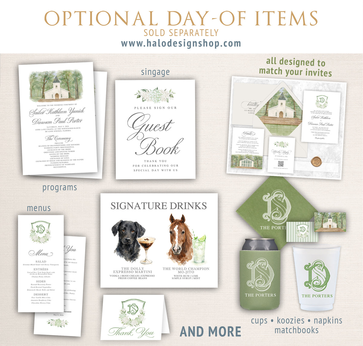 OceanCliff Invitations