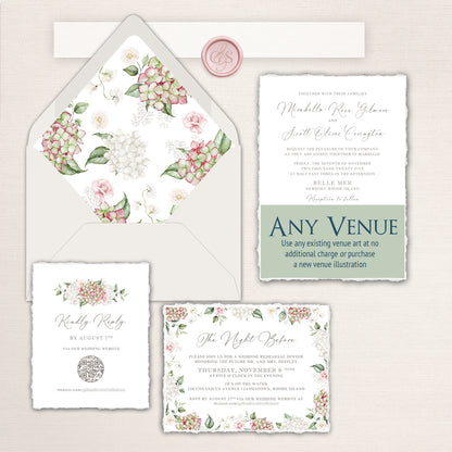 Belle Mer Wedding Invitations