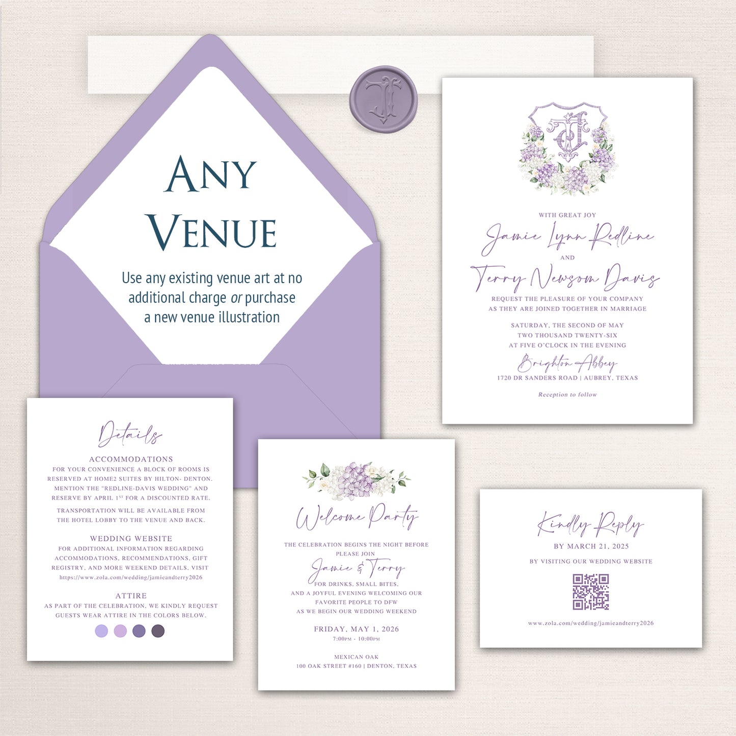 Brighton Abbey Invitations