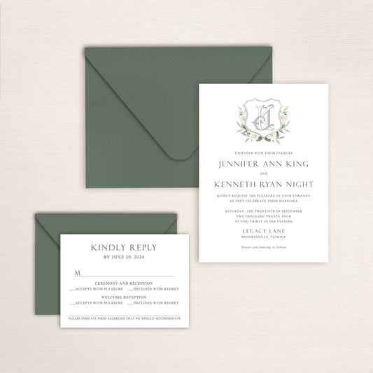 Crest Two Card Set