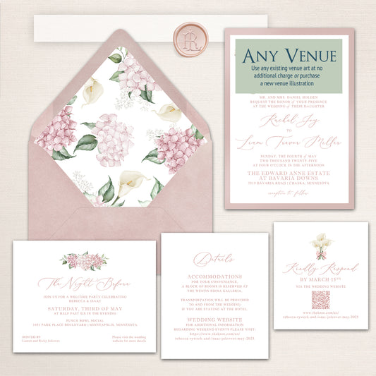 Edward Anne Estate at Bavaria Downs Invitations