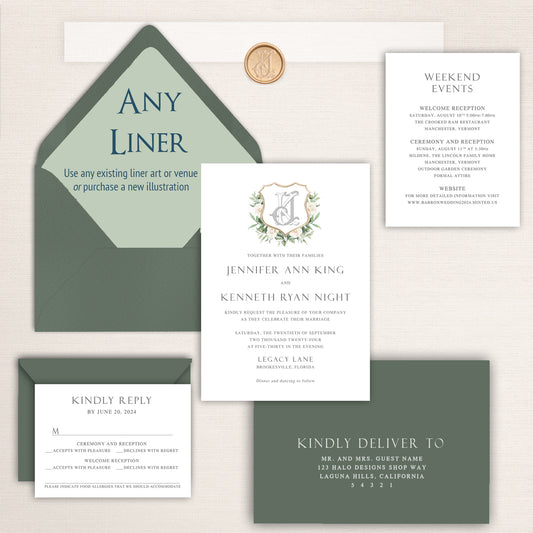 Legacy Lane Invitations