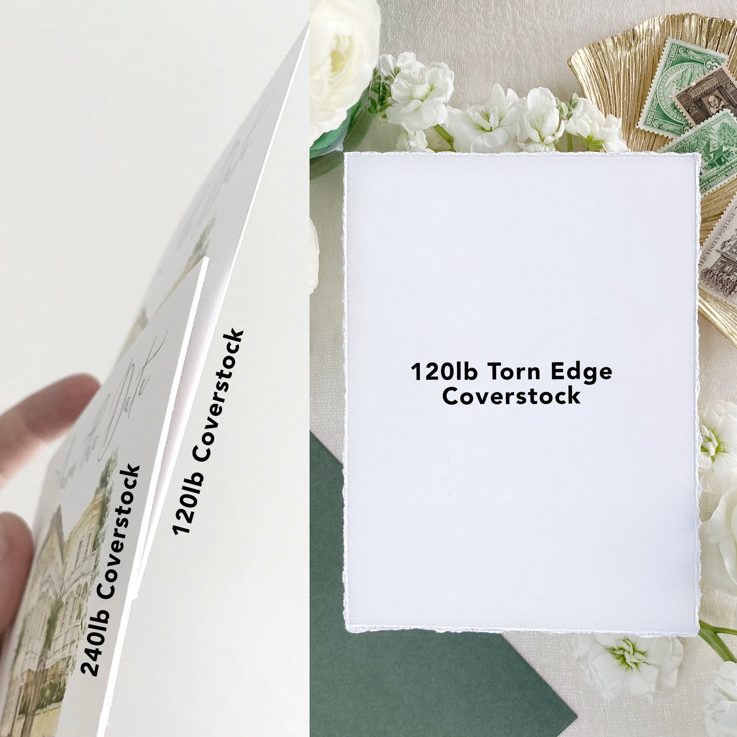 Lace House Watercolor Save the Date