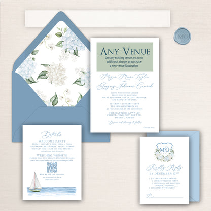 Seaside Wedding Invitations