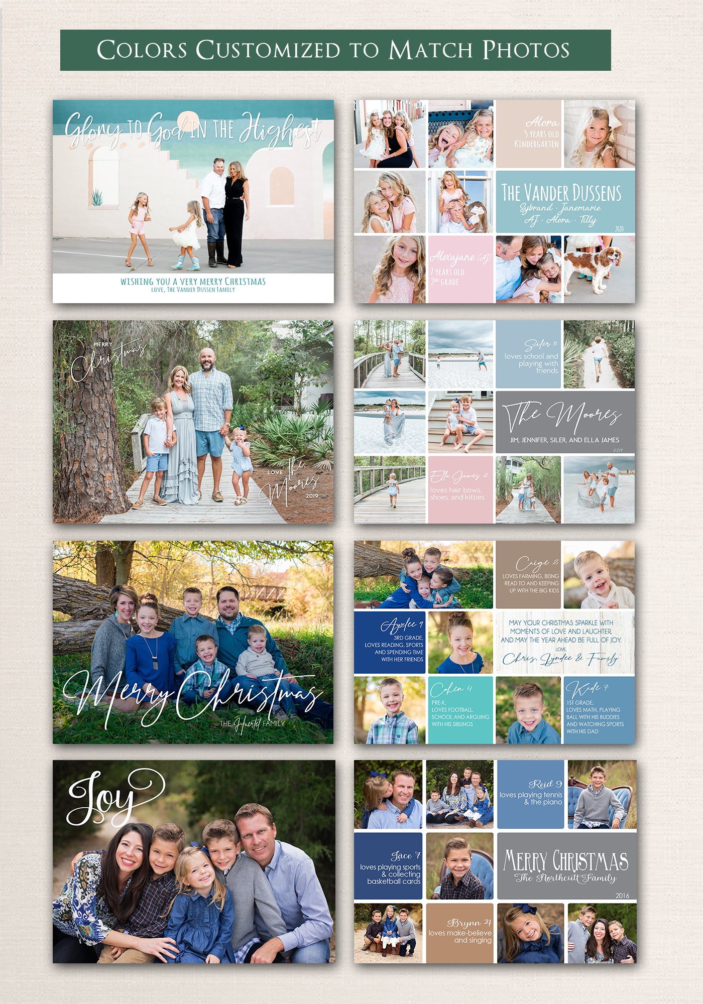 Rejoices Photos Christmas Card #4