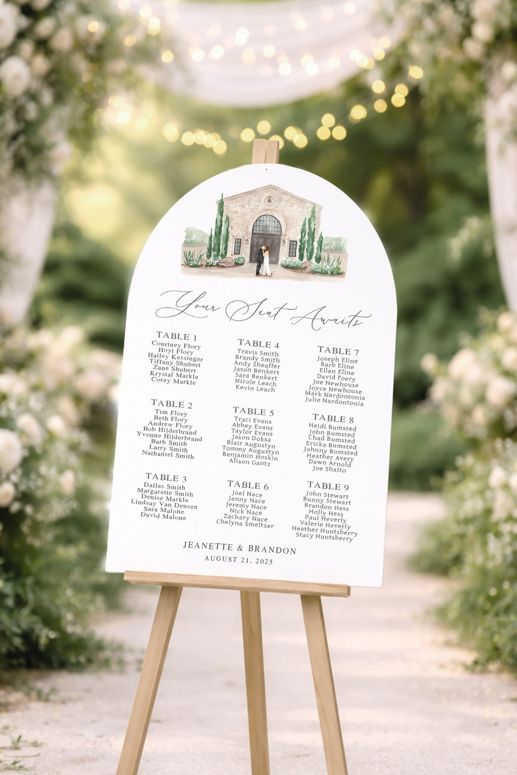 Seating Chart