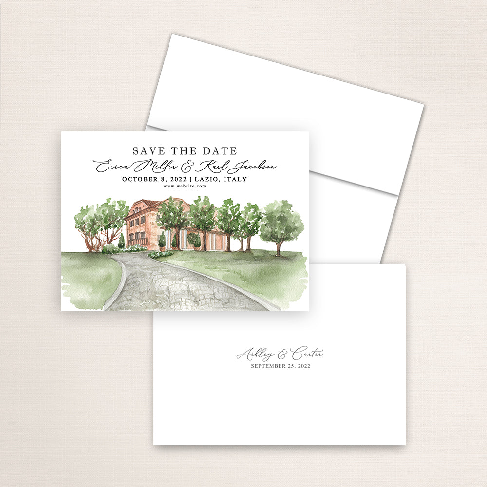 Villa Grottaferrata Save the Date