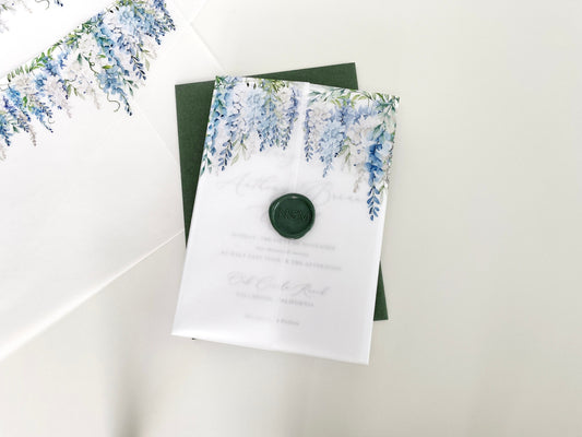 Wisteria 2Vellum Wrap